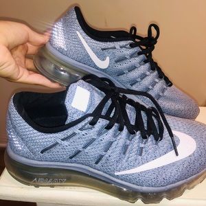 Sporty sky blue nike air max 2016 shoes